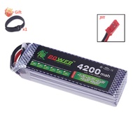 LION Power 3S 11.1V 4200mah Lipo Battery 40C For Helicopter Quadcopter Aircraft RC Car Boat, T XT60 