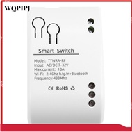 Tuya Smart Wifi Switch Module AC/DC7-32V RF 433 Radio Remote Control 1/2 Channels Inching Relay for