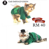 Baju raya kucing code emerald green *baju kurung