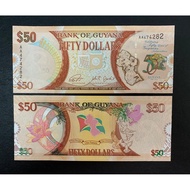 Guyana - 2016 50 Dollars "50 Years of Guyana's Independence" Commemorative Issue