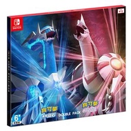 SWITCH 寶可夢 晶燦鑽石+明亮珍珠 雙包裝 中英日文版
