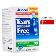 Alcon Tears Naturale Free Preservative Free, 0.8ml x 32 vials
