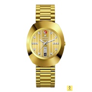 RADO Watch R12413703 / DiaStar The Original Automatic Diamonds / Men's Watch / Day Date / 35mm / SS Bracelet / Gold