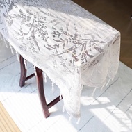 Tyk Guzheng Anti-dust Cover Cover Cloth Literary Style High-End Piano Cloth Yellow Daisy Fringe Pian