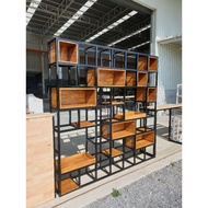 99HomrStore ชั้นโชว์/กั้นห้อง ก35*ย200*ส200 As the Picture One