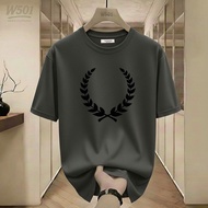 W501 - Distro T-Shirt with Black Padi Clip Motif, Cotton 24s, Trendy Short Sleeve Shirt for Men T Sh
