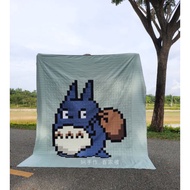 3D Cartoon Style Patchwork Hundred Quilts (Double) 180cmx200cm