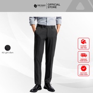 Quần âu nam Phan Nguyễn chất liệu thoáng mát co giãn nhẹ form slim fit đứng form QVL.869