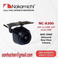 NAKAMICHI NC-A300 AHD 1080P REVERSE CAMERA / UNIVERSAL REAR VIEW CAMERA / CAMERA KERETA / CAR CAMERA