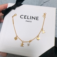 Celine 愛心珍珠手鍊