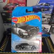 Hotwheels Toyota AE86 Sprinter Trueno Black