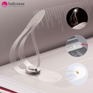 Ladysasa Portable Mini LED Light 4000K Eye Protection Mini Night Light Reading Light Clip Books Ligh