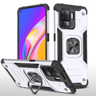 Oppo Reno 5f - A94 RUGBOX Army Military Stand Ring Armor Case