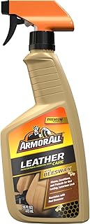 Armor All Car Leather Care Spray Bottle, Cleaner for Cars, Truck, Motorcycle, Beeswax, 16 Fl Oz, 189