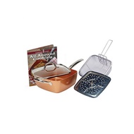 Pot Yellow Non-Stick Pan Set 41D3