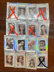 （順豐到付-$20）K-pop女團 QQ音樂星光卡 任選5張 $45  任選10張$90 NMIXX IVE Babymonster Heart2Heart MEOVV
