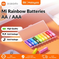 Xiaomi Mi Battery Rainbow AA / AAA Alkaline Battery Long Service life Superior Endurance Hitachi Max