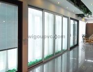 Pintu Sliding UPVC Profile Putih