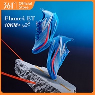 【361 Degrees】Flame 4.0 ET | NEW Color Running Shoes Men Racing Sneakers Sports Shoes Marathon Traini