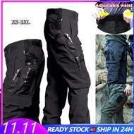 Men's X11 Tactical Pant Waterproof Work Pants Multi Pocket Hiking Pant Durable with Multiple Pockets