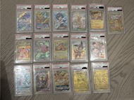 Psa 10 鑑定卡（有噴火龍，比卡超）