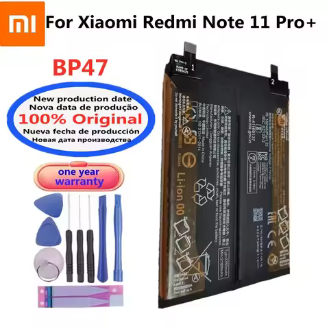 New Original Phone Battery For Mi Poco X4 GT M5 M4 Xiaomi Redmi Note 10 10S 10Pro 11T 11 Pro Plus 11