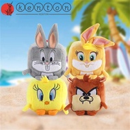 KENTON Looney Tunes Bugs Plush Keychain, Looney Tunes Bugs Tweety Bird Lola Bunny Keychain, Plush Do