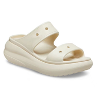 New Summer Puff Double Strap Cross Hole Shoes Womens Sandals Thick Sole Heightened And Anti-slip Out