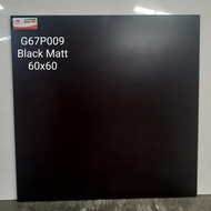 Granit Teras Carport 60x60 Black Matt Garuda Tile