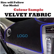 Proton Saga2 / LMST Car Dashboard Cover Anti Slip Kain / Leather Kualiti 1pcs Accessories Automotive