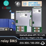 Relay Solution Ant BMS Smart Bluetooth 21S to 30S 8S - 20S Lithium Battery Protection Board 400A 500