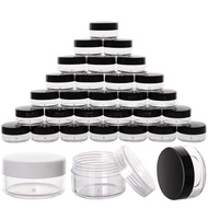 [50Pcs] 2g 3g 5g 10g 15g 20g Empty plastic container Cosmetic Containers Lip Balm Containers Ready S