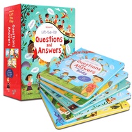 (Box Set 5 Books)Usborne Lift-the-Flap Questions and Answers