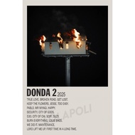 Poster Cover Donda 2Album - Kanye West