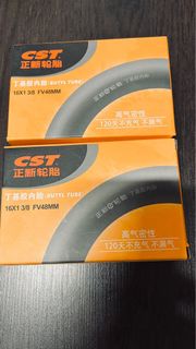 全新16吋349 單車內胎, 正新16X 1-3/8法咀