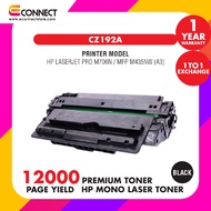 CZ192A HP Laserjet PRO M706N / MFP M435nw (A3) Page Yield 12000 Hp Mono Laser Toner Compatible Cartr