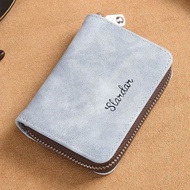 JIFANPAUL | Anti-Demagnetization Large Capacity ID Card Case Zipper Slim and Compact Wallet