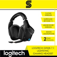 Logitech G933S 7.1 Lightsync Gaming Headset 981-000746 with 2.4 GHz Wireless, LightSYNC RGB, 7.1 Sur