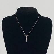 【二手】TIFFANY&Co. Elsa Peretti 念珠十字架項鍊，925銀，3.43克