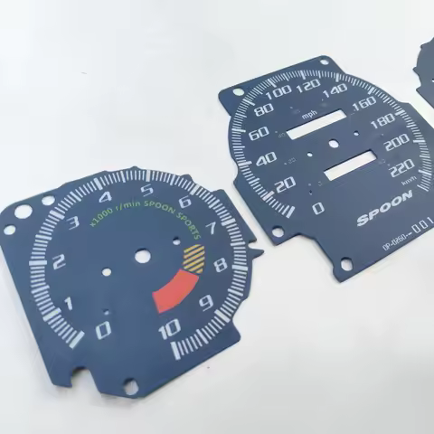 Gauge Faces SPOON Style for Civic EK3 EK9 EK4 Instrument Cluster