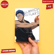 Pocketnote Anime Kuroko no Basuke Aomine Daiki B Softcover A6 Cheap Notebook