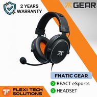 Flexi Tech FNATIC GEAR REACT eSports Performance Gaming Headset