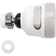 360 Degree Rotatable Kitchen Faucet Spray Tap Splash Filter Nozzle, 3 Modes Adjustment, Water-Saving