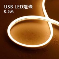 【大山野營】附收納袋 DS-524 USB LED燈條 0.5米 暖白 露營燈 燈飾 氣氛燈 居家 露營