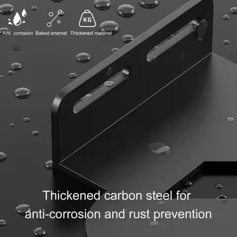 Securely Lock Soundbar on Wall Heavy-duty Metal Soundbar Wall Mount Bracket for Tv Easy Installation