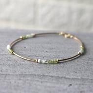 八月誕生石 橄欖石 岫玉 葡萄石 - 天使 -