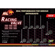 RED LEO ESR RACING VALVE FOR Y15/LC 19MM 20MM 21MM 22MM 23MM 24MM 25MM 26MM 27MM 28MM