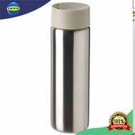 TERMOS Thermos jar set Drinking Water Bottle Hot Water Resistant insulated travel Mug 400ml_Krem UND