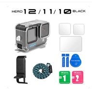 For gopro hero 9 10 11 12 black accessories case Protective Standard Transparent Housing Tpu Shell Protector For go pro Hero12