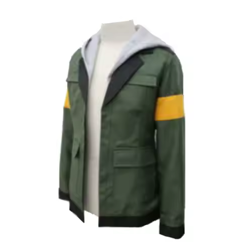 2025 Voltron Legendary Defender Lance Cosplay Costume Lance Hood Jacket For Halloween Carnival Top C
